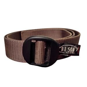 Bison Designs Webbing Lightweight Belt Mens Medium Outdoor Nylon USA Made